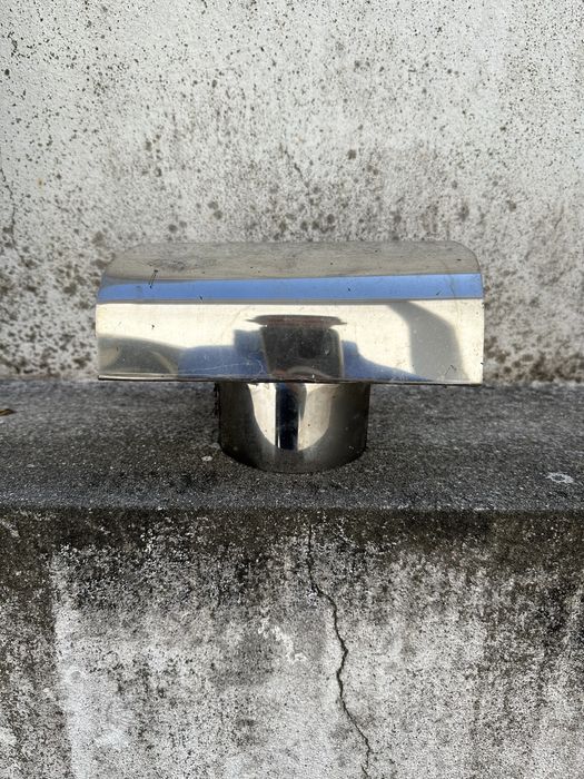 Tubo , T e curva inox D150 chapeu D100