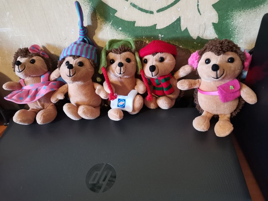 Коллекционные игрушки ёжики из АТБ