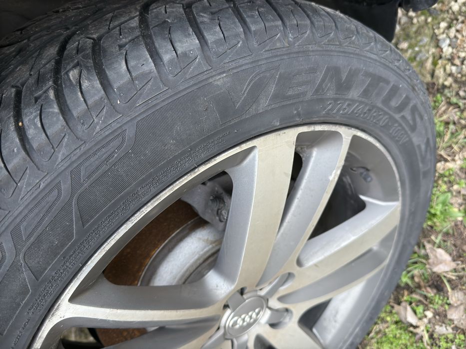 Диски с резиной audi q7 r20 275.45.20