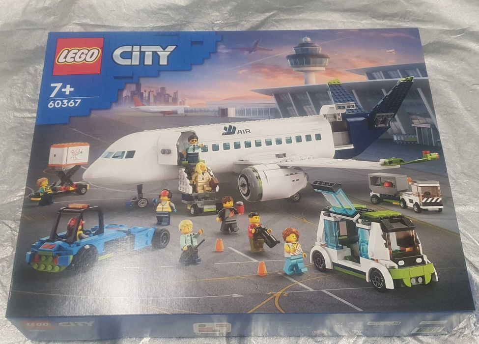NOWE samolot pasażerski Lego City 60367