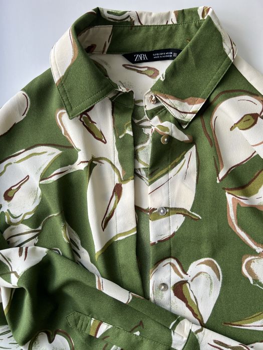 zara s Сорочка рубашка блуза