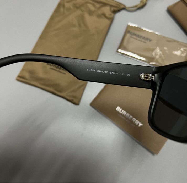 Burberry оригинал новые солнцезащитные очки мужские (NEW)