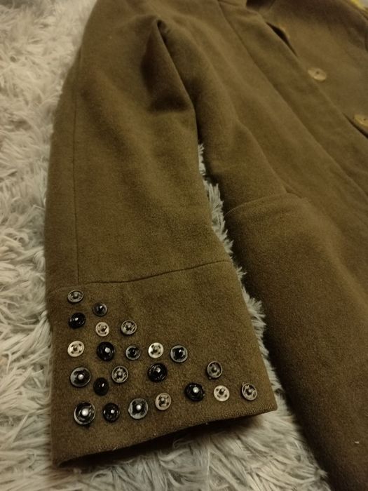 Пальто сіро-коричневе