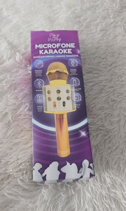 Microfone karaoke Bluetooth