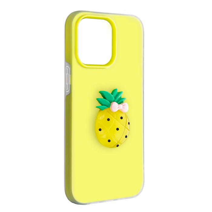 Nakładka Fruit 2in1 do Xiaomi Redmi Note 15 4G (EU) / 5G (EU) żółta