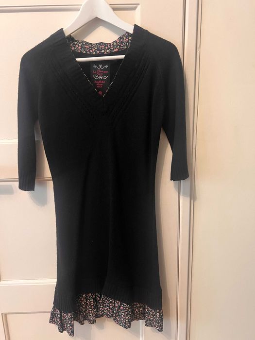 Vestido Malha Preto Pepe Jenas