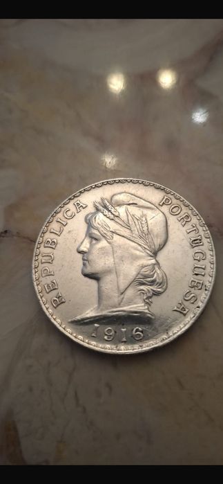 Moeda 1 escudo de prata