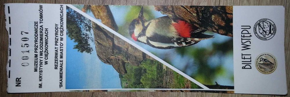 Bilet kolekcjonerski: Rezerwat Skamieniałe Miasto