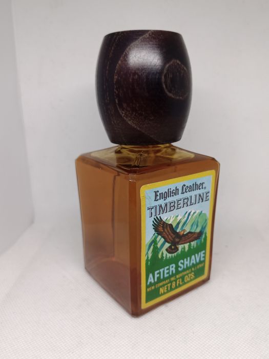 Frasco antigo de After Shave English Leather timberline