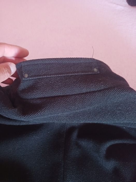 Casaco jaqueta moderno n40 em tecido preto