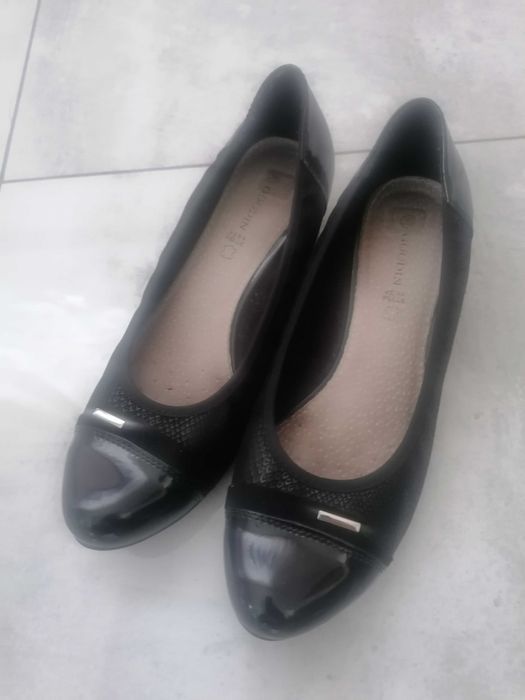 Pantofle czułenka czarne