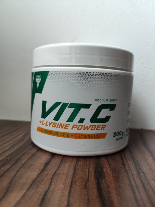 VIT. C + LYSINE – witamina C i lizyna w proszku 300g 7 treck