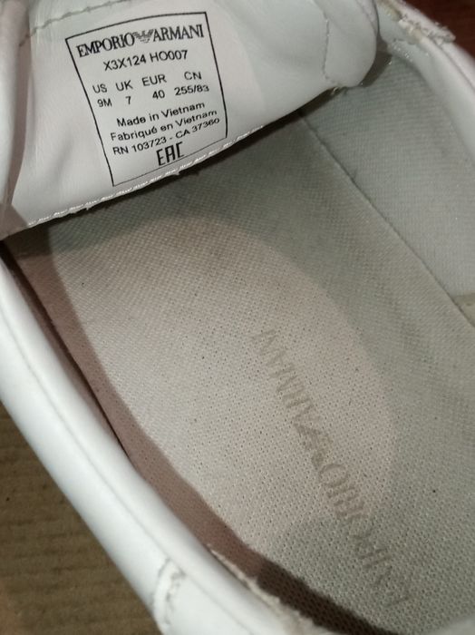 40 EA7 шкіряні Emporio Armani