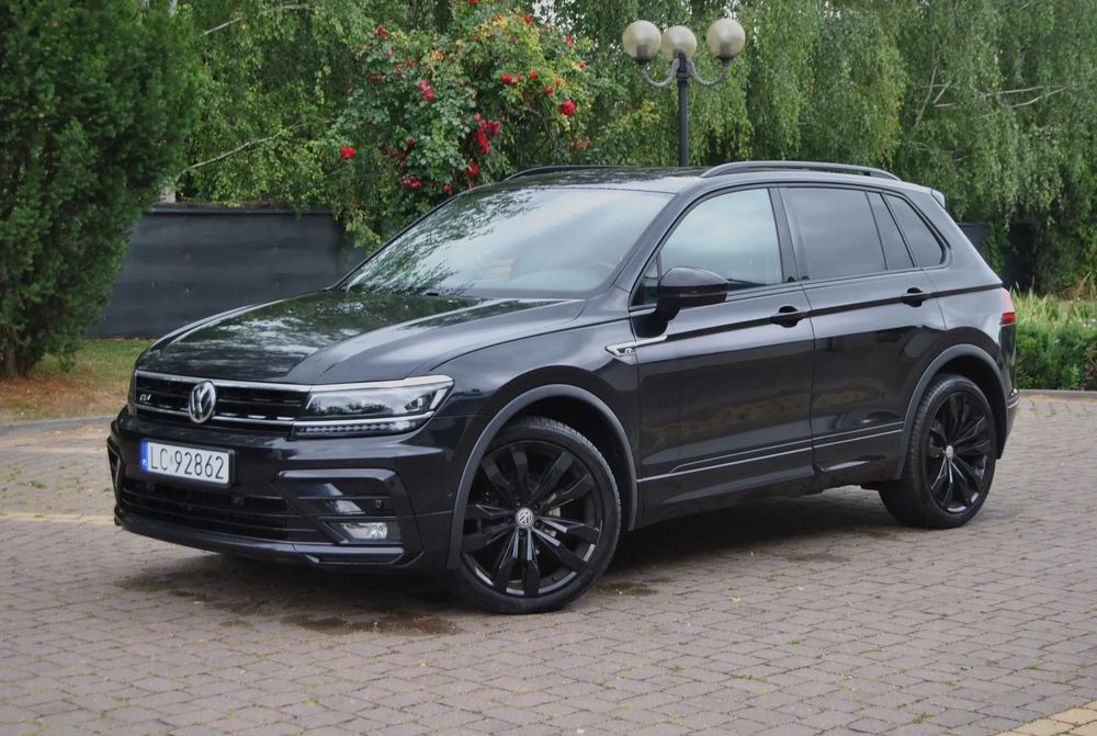Volkswagen Tiguan GWARANCJA, 2019r, R-Line, 2.0 TDI 150KM, Automat, LED, Niski przebieg!