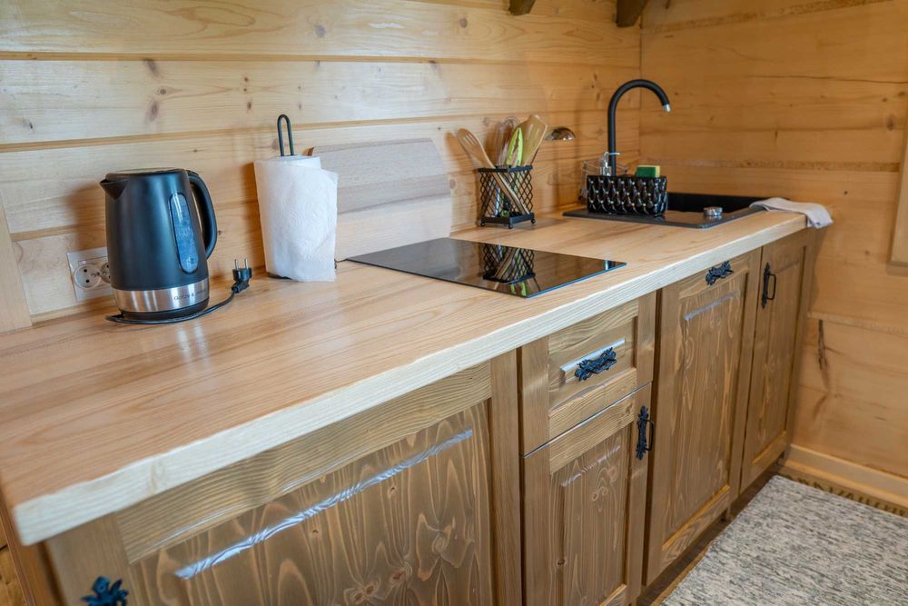 Drewniany Góralski domek z balią w Górach Podhale "Na Zogrodzie"