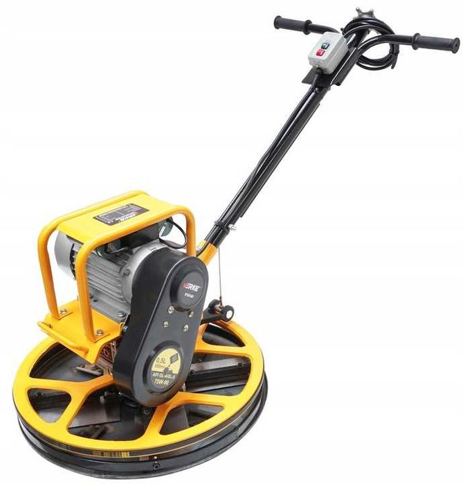 ZACIERACZKA ELEKTRYCZNA Do Betonu Krawędziarka 600mm 60cm 230V Talerz