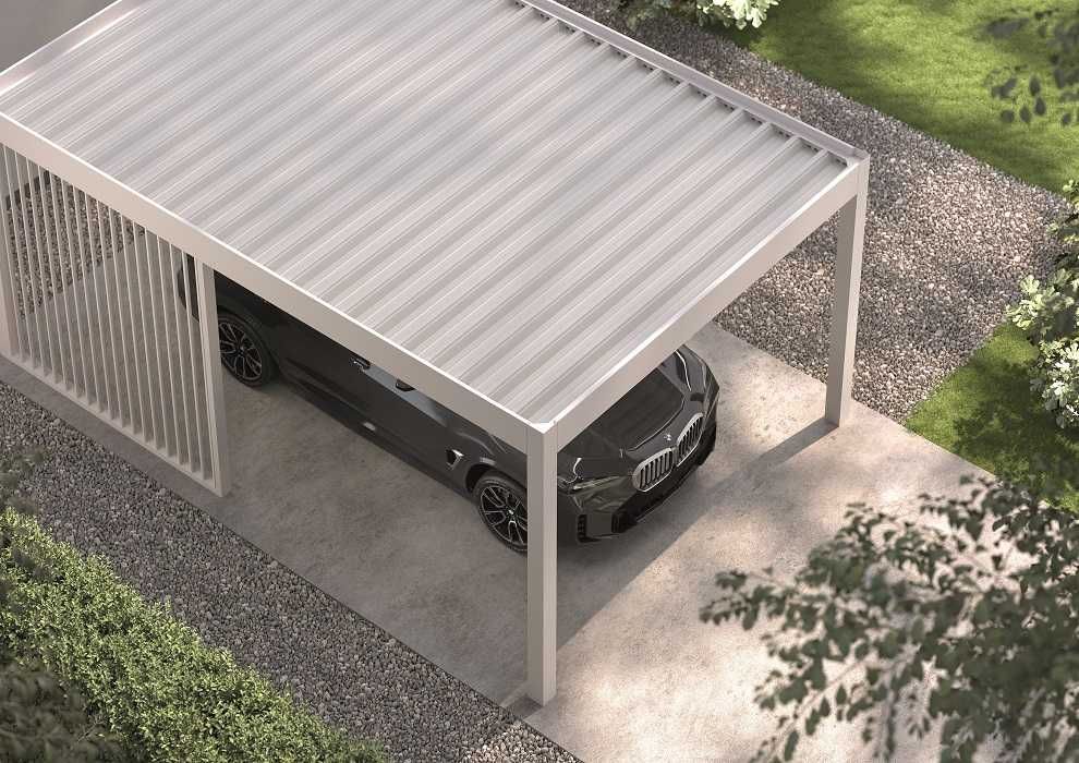 Carport Pinela Premium | Wiata Aluminiowa | Wolnostojąca i Przyścienna | Montaż