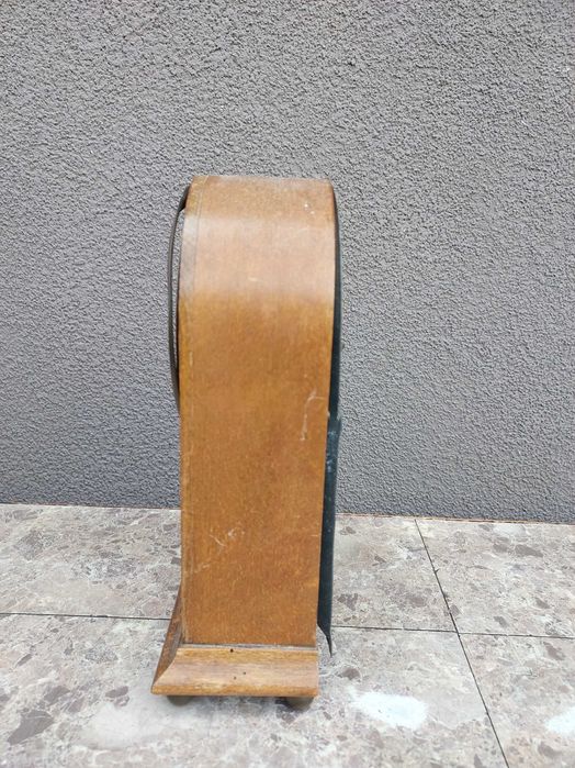 206 Stary zegar stołowy budzik Junghans 1920r balansowy do renowacji