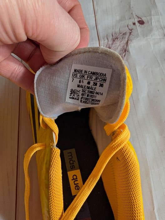 Футзалки бампи adidas f10 Messi нові 40