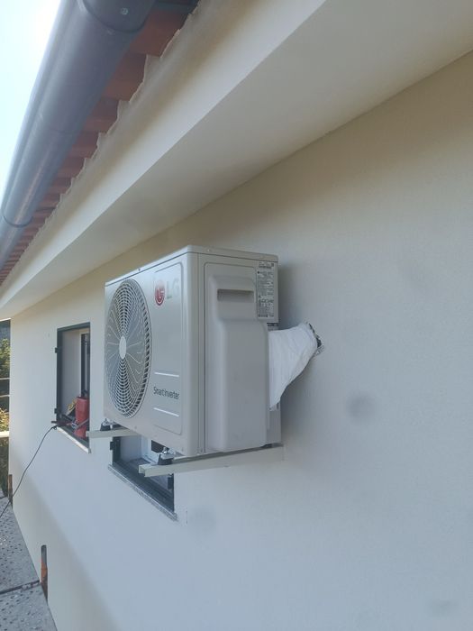 Instalação de ar condicionado e bombas de calor, sob  orçamento