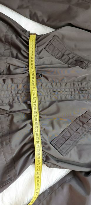 Parka, Hobbs, 12/40, khaki, kołnierz, troczek w pasie