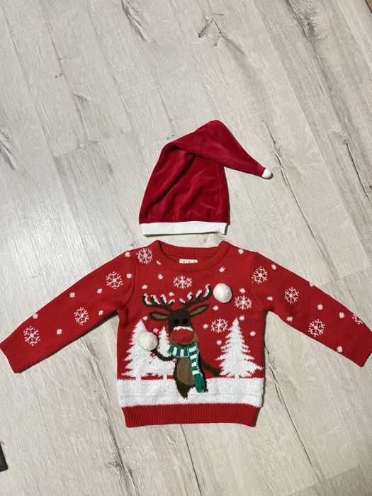 Светр новорічний F&F 2-3 роки
