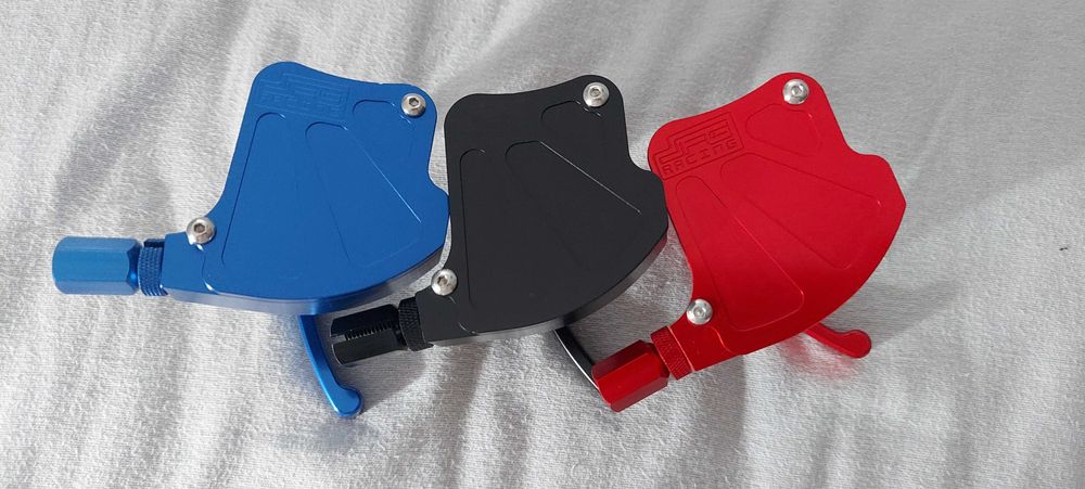 Acelerador de gatilho moto 4 acelerador dedo polegar patilha