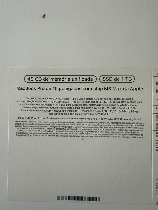 MacBook Pro 16 M3 max