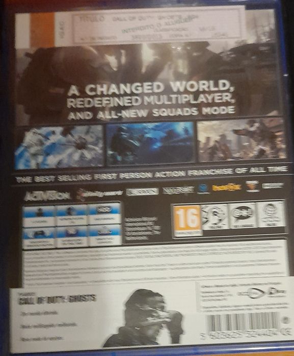 Jogo PS4 Call of Duty Ghosts