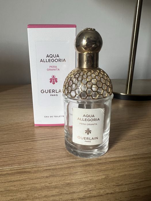 Pusty flakon po perfumach Guerlain Aqua Allegroria Pera Granita 75ml