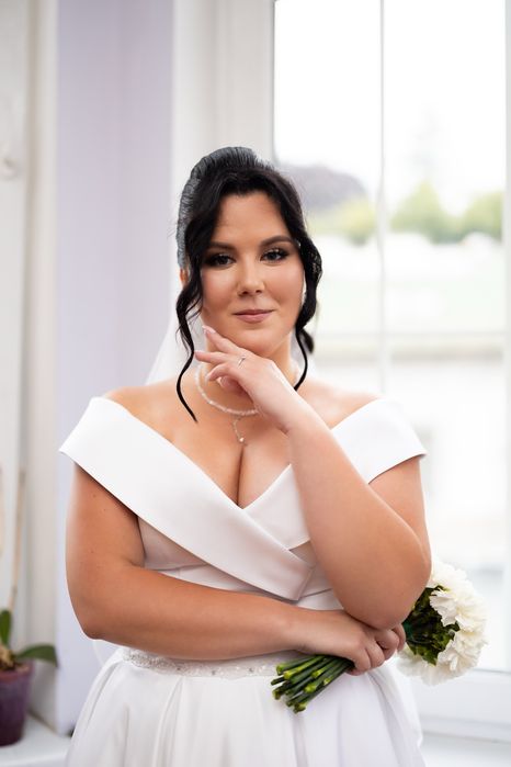 Весільна сукня  з вирізом l-xl-xxl, 46-52