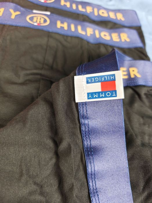 Męska bielizna 3pak Tommy bokserki kolory premium M-XXL