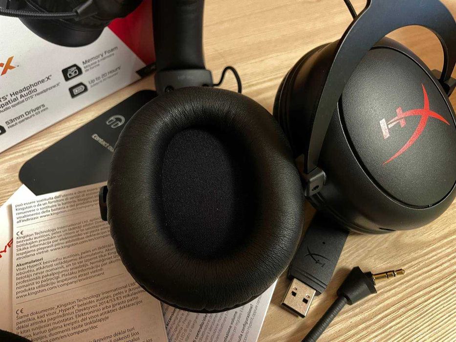 Игровая безпроводная Гарнитура HyperX Cloud II CORE Wireless Black