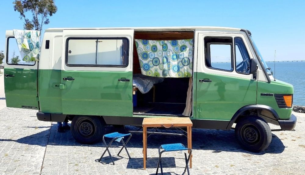 Mercedes 208d camper van 7 lugares