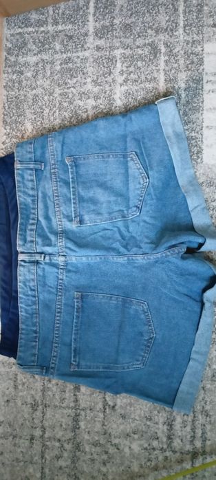 Nowe spodenki ciążowe jeansowe