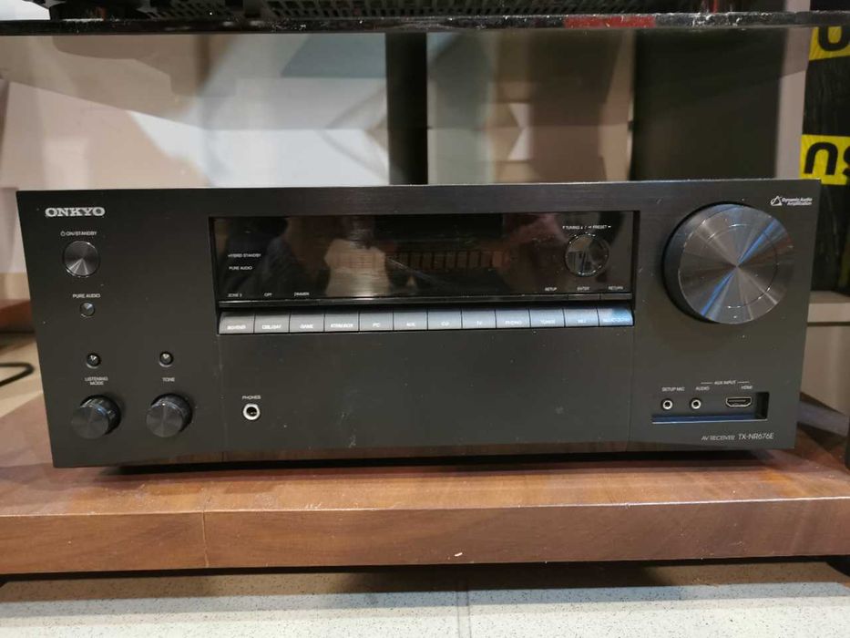 Onkyo TX-NR676 7.2  - mocny amplituner - kino domowe bez kompromisów