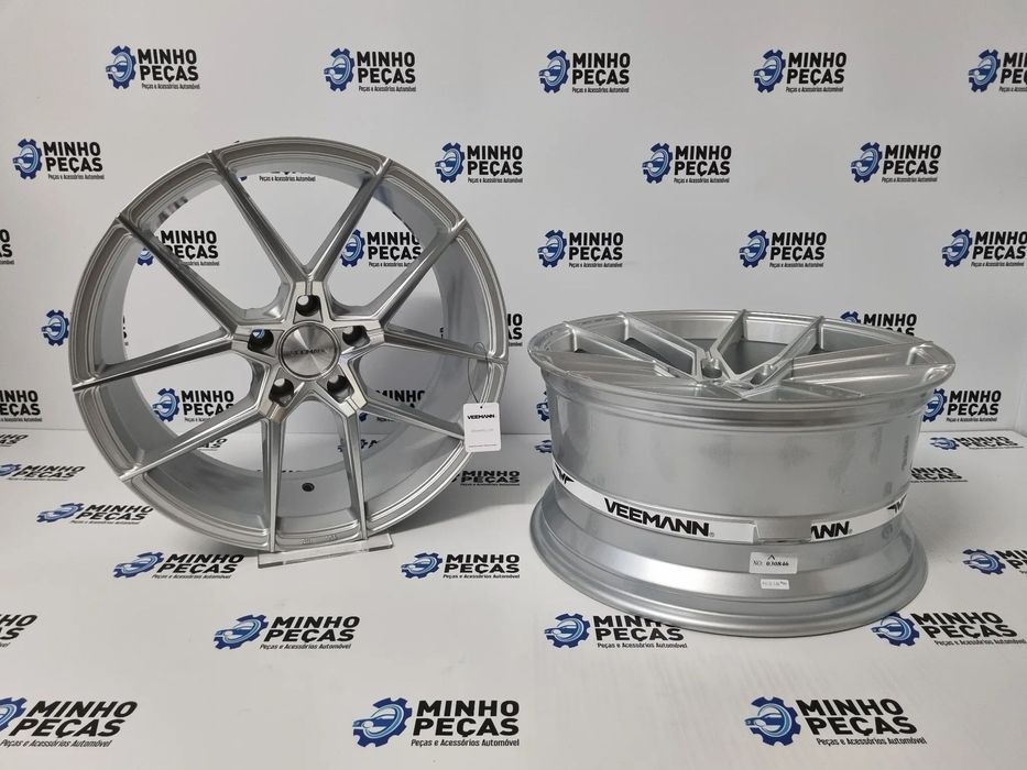 Jantes Veemann (V-FS39) em 19 (5x120) Silver Machined