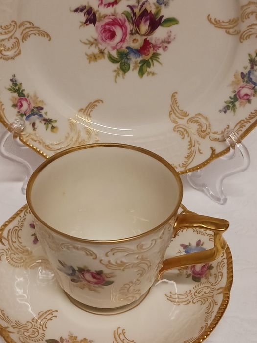 Rosenthal Sansoucci Diplomat trio filizanki serwis