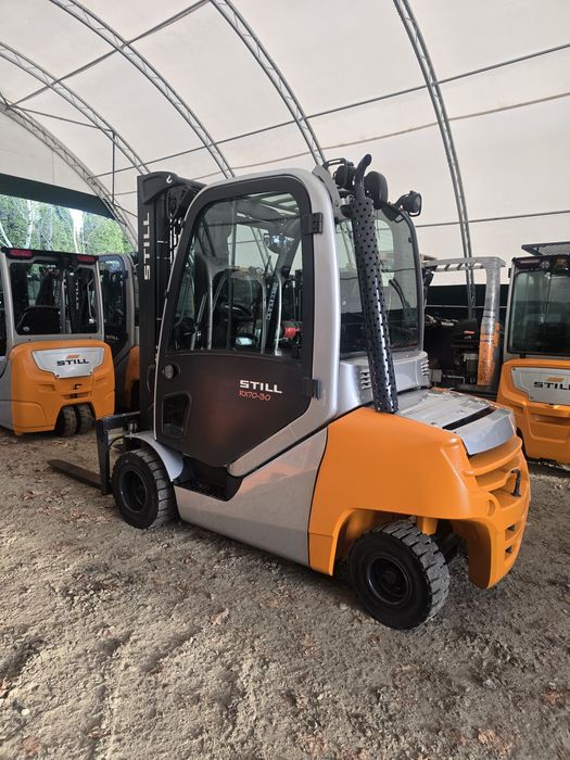 STILL RX 70 -3 T DIESEL kabina 5 sekcji triplex