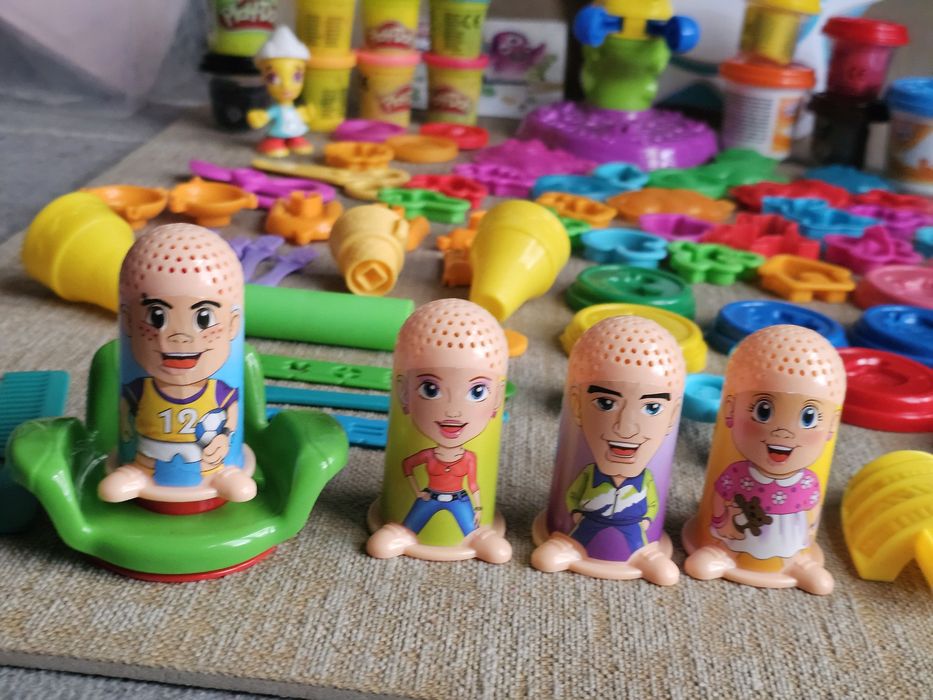 PLAY-DOH  HASBRO, Ciastolina 4 zestawy