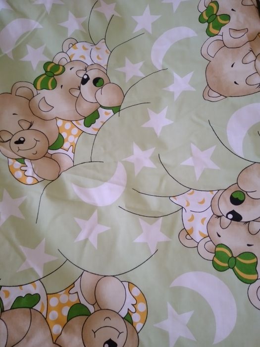 Новий набір на дитяче ліжечко 6 в 1