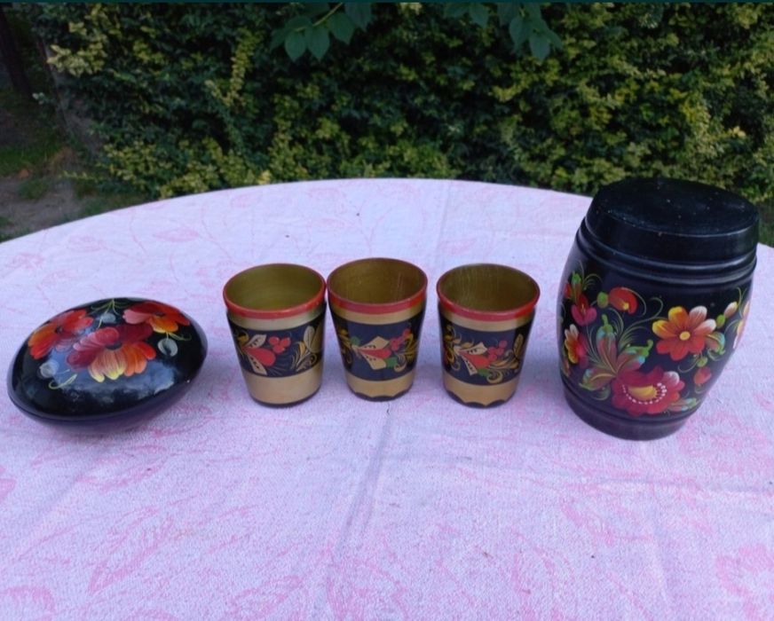 Дерев'яний розписний набір