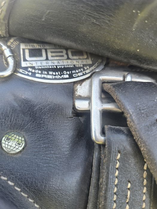 Skórzane siodło jeździeckie UBO International – Made in West Germany