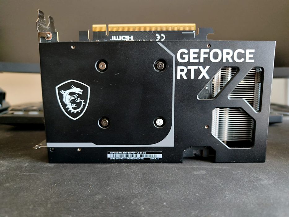 RTX 5060 8GB da MSI
