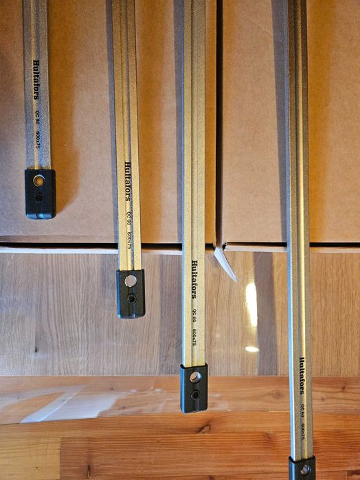 Komplet 2stk. Ścisk stolarski Hultafors QuicK ClamP QC 60