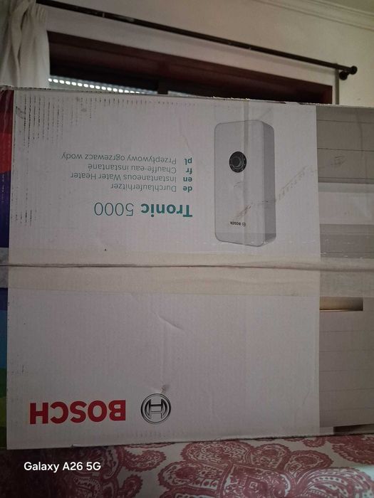 Esquentador eletricidade trifasico