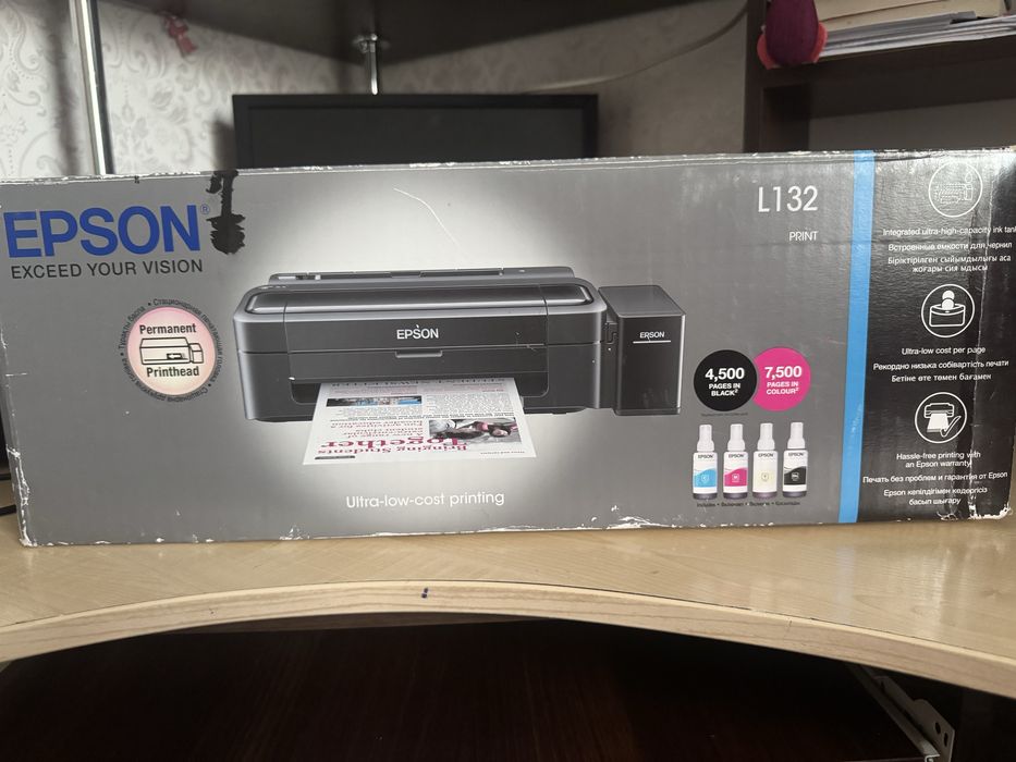 Epson L132 — струменевий принтер | 3 шт. в наявності