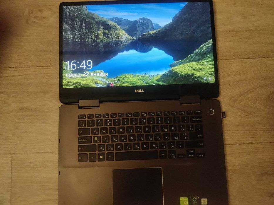 Dell Inspiron 7586: 4к, i7-8565U, NVIDIA MX150 2гб