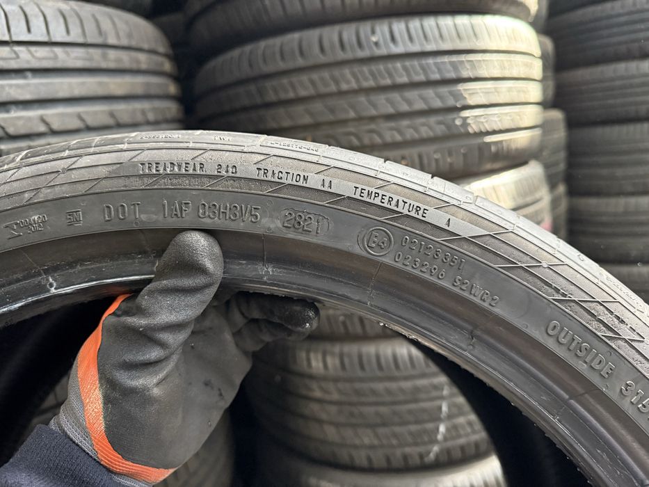 2xContinental 315 30r21., 2021 6.2mm