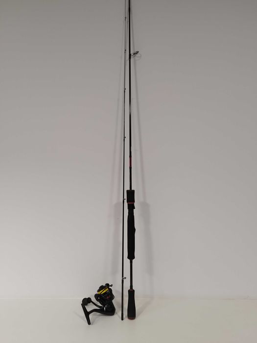 Wędka spiningową Dam yagi 2.10m 1-4g+Okuma Ceymar cxt-10